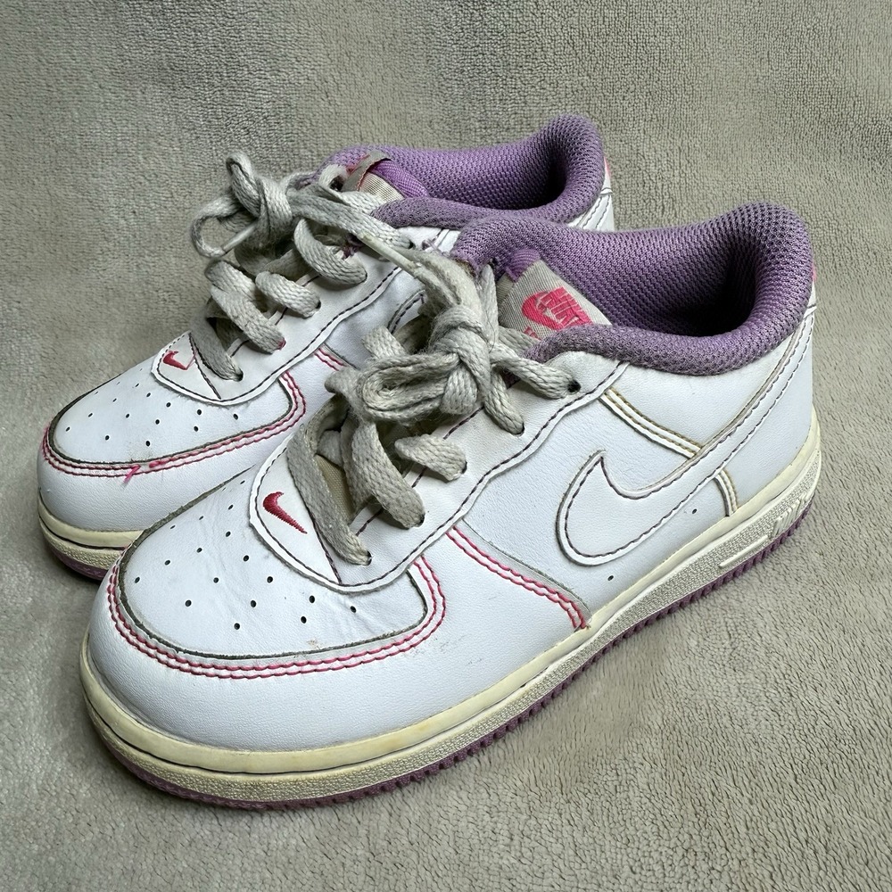 Nike‎ Air Force 1 Toddler Fuchsia/White Purple Pink DC9671-110 Shoe Size 10C